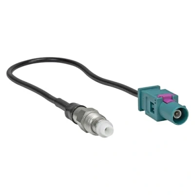 Abbildung von tomzz Audio 1500 034 Fakra (M) Antennenadapter Stecker auf FME (F) Kupplung für Navi GPS Mobilfunk Antennen