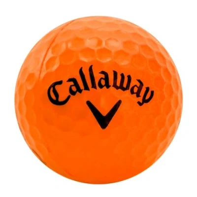 Abbildung von Callaway Soft Flight Golfbälle mit Hex Muster, Übungsbälle