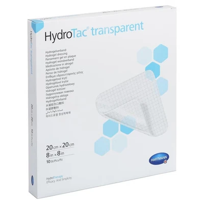 Abbildung von HydroTac® transparent hydrozellulärer Gel Verband 10 St