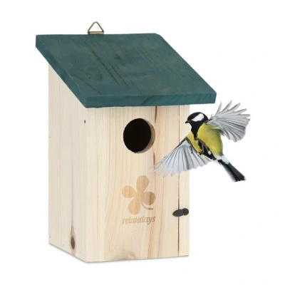 Abbildung von relaxdays Vogelhaus Nistkasten für Vögel