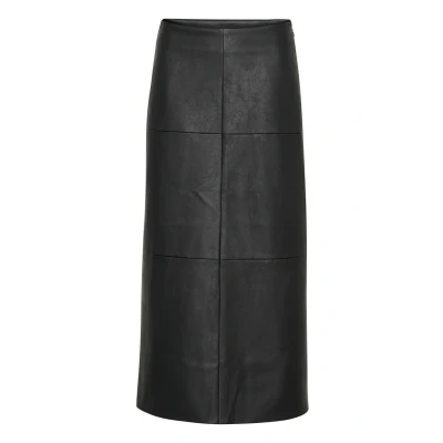 Abbildung von Kaffe Alinienrock, Damen, Größe: 40, Black deep