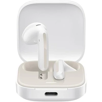 Abbildung von Xiaomi Redmi Buds 6 Active Wireless Bluetooth Kopfhörer mit 13,7 cm (5,4 Zoll) Lange Akkulaufzeit von 30 Stunden Geräuschunterdrückung für Anrufe 5 Tuning Modi IPX4 Weiß