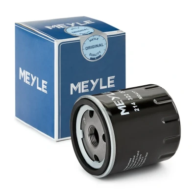 Abbildung von MEYLE 214 322 0002 Ölfilter M20x1,5 ORIGINAL Quality mit einem Rücklaufsperrventil Anschraubfilter PEUGEOT: 308 SW 2, 3008 II SUV, 208 I Schrägheck