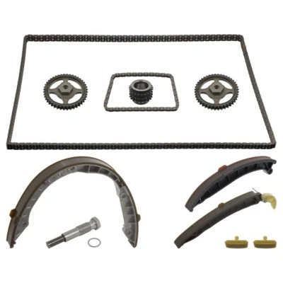 Abbildung von SWAG 38 10 0957 Steuerkettensatz Duplex, Simplex, Kette geschlossen PORSCHE: Cayenne