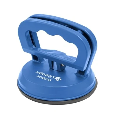 Abbildung von Högert Technik Heavy Duty Saugheber Saugnapf 40 kg extra starke Saug Näpfe, Einzelsaugnapf wird beim Transport von Fensterglas, glatten Gegenständen und Keramikfliesen eingesetz