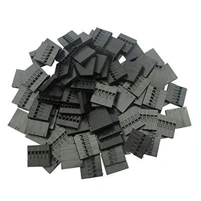 Abbildung von Aihasd 100PCS 6P Single Row Pin Header Female Connector 2,54mm 6