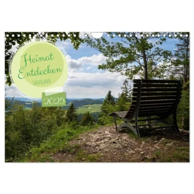 Abbildung von Heimat Entdecken: Sauerland (Wandkalender 2025 DIN A4 quer), CALVENDO Monatskalender