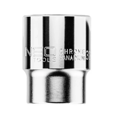 Abbildung von NEO TOOLS 08 325 Steckschlüsseleinsatz 3/4 3124 32 mm Chrom Vanadium Stahl Zwölfkant