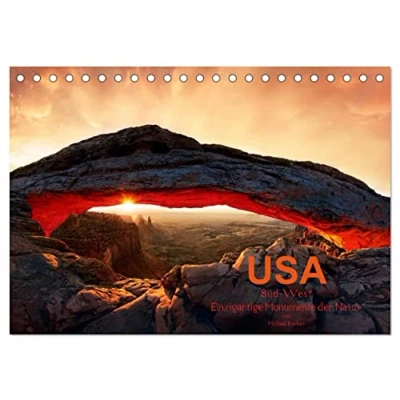 Abbildung von USA Süd West (Tischkalender 2025 DIN A5 quer), CALVENDO Monatskalender