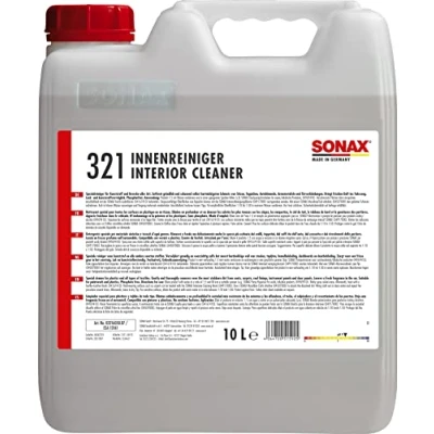 Abbildung von SONAX AutoInnenReiniger (10 Liter) für Cockpit, Kunststoff, Textil, Polster und Dach Art Nr. 03216050