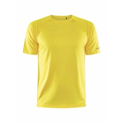 Abbildung von Craft CORE Unify Training Tee Trainingsshirt Herren 3XL Citrus Activewear für aus recyceltem Polyester Geschwungene Seitennähte Quick Dry Tshirt Funktionsshirt