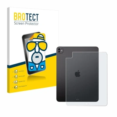 Abbildung von BROTECT Entspiegelungs Schutzfolie für Apple iPad Pro 13&quot; WiFi Cellular 2024 (Rückseite) Matte Displayschutz Folie, Anti Fingerprint