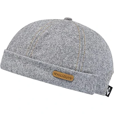 Abbildung von CHILLOUTS Herren Todd Hat Docker Cap, Light Grey, Einheitsgröße EU