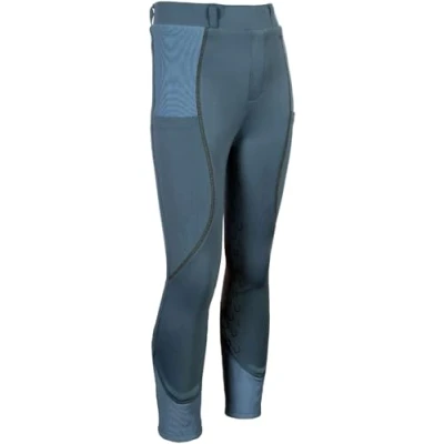 Abbildung von HKM Reitleggings Claire Full Grip RauchblauVerkauft von Agradi