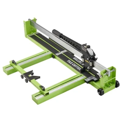 Abbildung von VEVOR Fliesenschneider Fliesenschneidermaschine Präzision Fliesen Maschine Stahl Schnittbreite Min. 35 mm/Max.800 mm, Max. Schnittdicke 6 15 Infrarot Laser Positionierung, Keramik, Porzellan