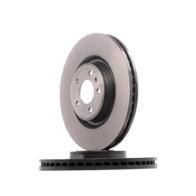 Abbildung von BREMBO COATED DISC LINE 09.B970.11 Bremsscheibe 345 30 5 innenbelüftet beschichtet hochgekohlt mit Schrauben AUDI: A5 B8 Cabrio, Sportback