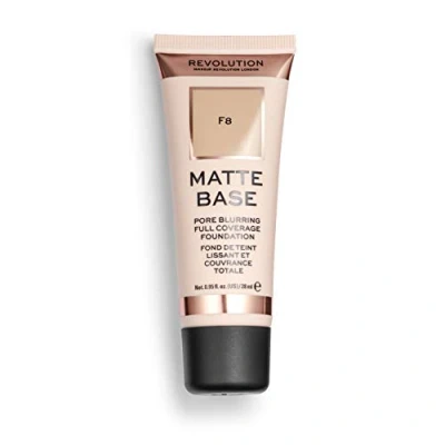 Abbildung von MakeUp Revolution Matte Basis Fundament F8