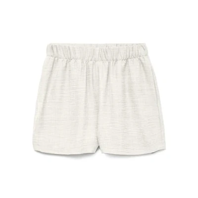 Abbildung von VERO MODA Damen Vmmelaney Shorts WVN Ga Noos, Snow White, XS