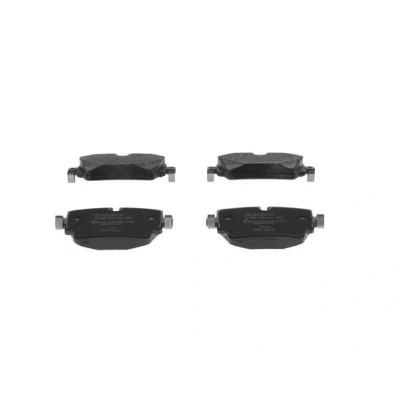 Abbildung von BOSCH 0 986 494 949 Bremsbelagsatz Low Metallic mit Anti Quietsch Blech JAGUAR: F Type Cabrio, Coupe