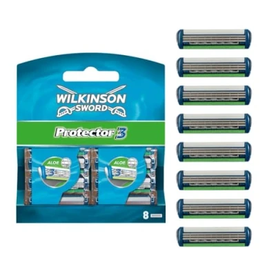 Abbildung von Wilkinson Rasierklingen Protector 3 Rasierklingen, 8er Pack
