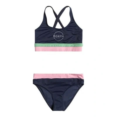 Abbildung von Roxy Ilacabo Active CROP SET Bikini für Kinder, Größe: 116, Naval academy