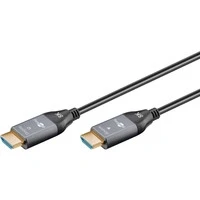 Abbildung von goobay Optisches Hybrid HDMI Kabel 10Meter Ultra High Speed 2.1 mit Ethernet, 8K/60Hz, AOC Technik für TV, Monitore, PS5, Xbox, Hohe Flexibilität, Robuste Stecker 76274