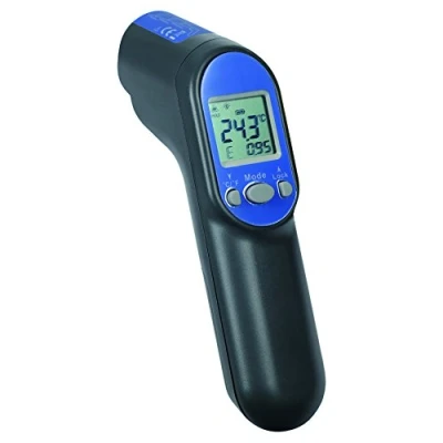 Abbildung von TFA Dostmann Scantemp 450 Infrarot Thermometer, berühungsloses Messen, Oberflächentemperatur, auch für Profi Einsatz, L 42 x B 82 H 182 mm, Anthrazit