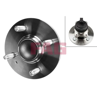 Abbildung von FAG 713 6263 10 Radlagersatz Foto entspricht Lieferumfang 140,00, 66,60 HYUNDAI: i10 I, Getz, i20 I Schrägheck, KIA: Picanto RIO 2