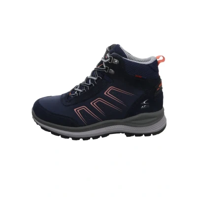 Abbildung von Allrounder Outdoor Satikatex Schnürstiefelette, Damen, Größe: 38, Blau lachs Schuhe