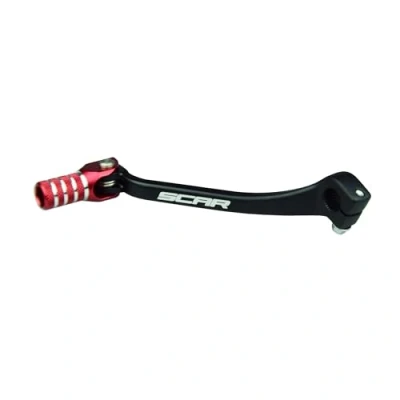 Abbildung von SCAR Schalthebel Ganghebel kompatibel mit HONDA CRF 250 450 250RX 450RX 450L 17 23 Rot