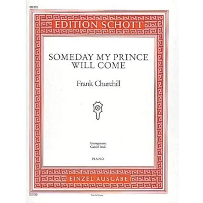 Abbildung von Someday my prince will come: Klavier. (Edition Schott Einzelausgabe)