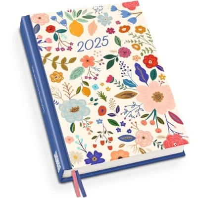 Abbildung von DUMONT Blumenwiese 2025 Taschenkalender, 11,3x16,3cm, Terminplaner im Blumen Design, mit Wochenkalendarium