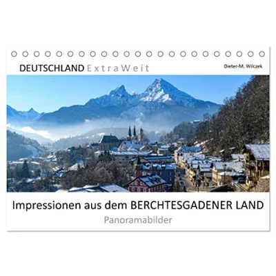 Abbildung von Impressionen aus dem Berchtesgadener Land (Tischkalender 2025 DIN A5 quer), CALVENDO Monatskalender
