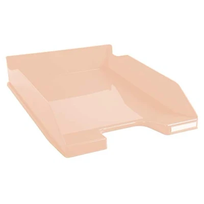 Abbildung von Exacompta Art. Nr. 113263D Set mit 6 Briefkörben COMBO MIDI Nutzmaße 34 x 25 6,5 cm für Dokumente im Format A4+ Farbe Pastellgrün Aquarell