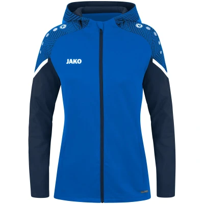 Abbildung von JAKO Damen Kapuzenjacke Performance, Royal/Marine, 38