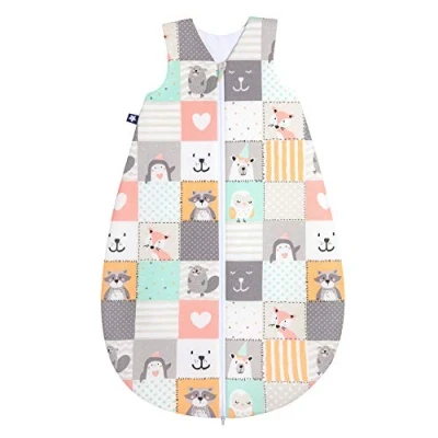 Abbildung von Julius Zöllner Baby Sommerschlafsack aus 100% Baumwolle, Größe 110, Standard 100 by OEKO TEX, made in Germany, Memory