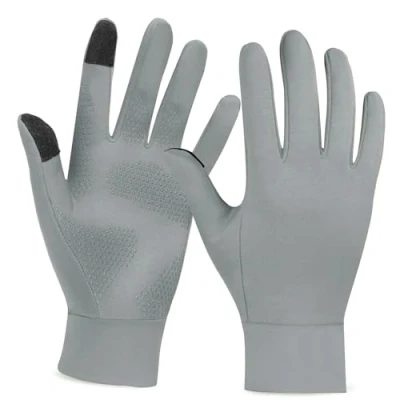Abbildung von Unigear Touchscreen Handschuhe, Herren Damen Sporthandschuhe Handschuhfutter Outdoor Laufhandschuhe Warme Winddichte Winterhandschuhe Anti Rutsch Full Finger für Laufen, Fahren, Radfahren, Wandern