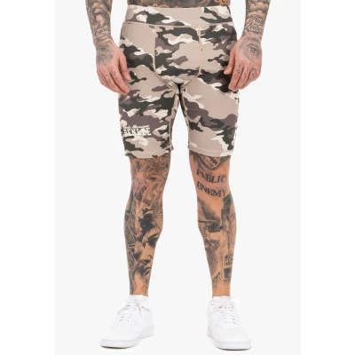 Abbildung von Benlee Funktions Schmale Passform Krinson kurze Sporthose, Herren, Größe: 3XL, Camo desert