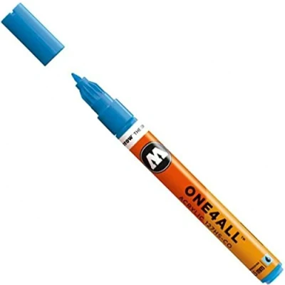 Abbildung von Molotow Permanentmarker One4All 127 HS CO nachfüllbar 1,5mm schockblau