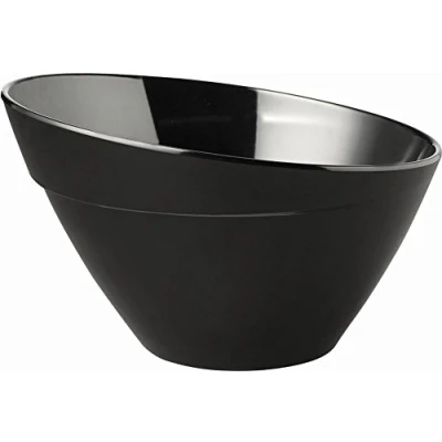 Abbildung von APS 85041 Schale BALANCE, Ø 21 cm, Höhe 13 1,5 Liter, Melamin, mit Antirutsch Füßchen, schwarz