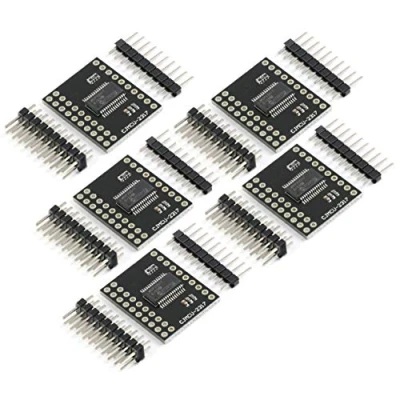 Abbildung von TECNOIOT 5 x MCP23017 Serielle Schnittstelle I2C Bidirektionale 16 Bit I/O