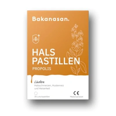 Abbildung von Bakanasan Propolis Halspastillen 30 Stk.