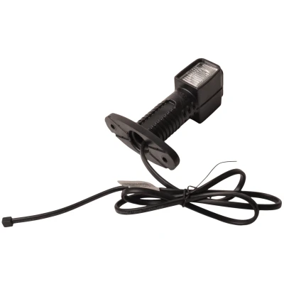 Abbildung von Aspock Superpoint 4 kurz links weiß/rot/orange LED 100 cm Flachkabel gerader Halter Anhängershop