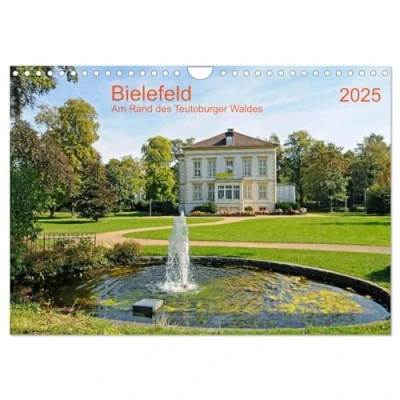 Abbildung von Bielefeld Am Rand des Teutoburger Waldes (Wandkalender 2025 DIN A4 quer), CALVENDO Monatskalender