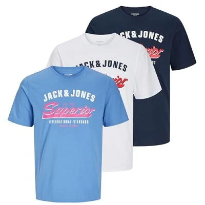 Abbildung von Jack &amp; Jones Tshirt print, Herren, Größe: XL, Pacific coast