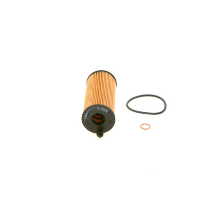 Abbildung von BOSCH F 026 407 123 Ölfilter mit Dichtungen Filtereinsatz BMW: 1 Schrägheck, 4 Cabrio, 6 TOYOTA: Auris Kombi, RAV4 IV SUV, Verso, MINI: Coupe