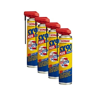 Abbildung von SONAX 4X 04744000 SX90 Rostlöser Plus mit EasySpray 400 mL