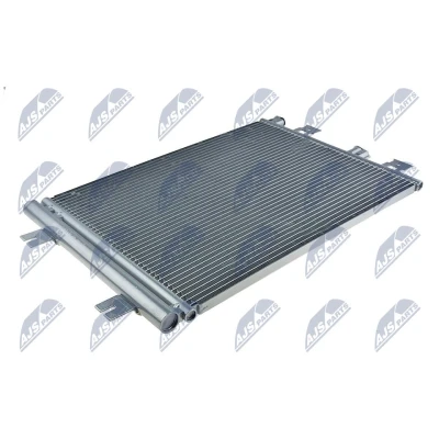 Abbildung von NTY CCS RE 016 Klimakondensator mit Trockner Aluminium 541 R 134a DACIA: Duster SUV, Sandero I, Logan I MCV