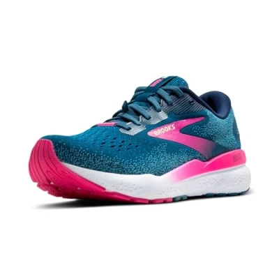 Abbildung von Brooks Ghost 16 GTX Laufschuh Neutral, Damen, Größe: 37.5, Moroccan blue pink yellow Schuhe
