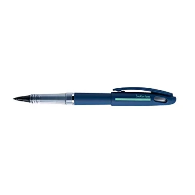 Abbildung von Pentel Tradio TRJ99A A, Fasermaler Sport Chic, Korpus Schwarz matt, nachfüllbare Tinte nachtblau